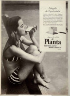 Publicité Papier  MARGARINE PLANTA SEXY Avril 1963 EDM 16 - Pubblicitari