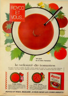 Publicité Papier  ROYCO TOMATES Mai 1963 EDM 18 - Pubblicitari