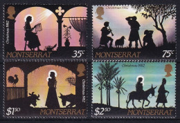 MiNr. 499 - 502 Montserrat 1982, 18. Nov. Weihnachten - Postfrisch/**/MNH - Montserrat