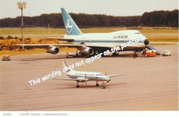 Luxair Airliners Luxembourg Airport Boeing 747SP Metroliner - 1946-....: Era Moderna