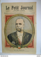 Le Petit Journal N°205 – 22 Octobre 1894 - Courcel Nouvel Ambassadeur De France à Londres- Madagascar Le Myre De Villers - Le Petit Journal