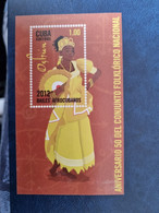 CUBA  NEUF  2012   HB   BAILES  AFROCUBANOS  // PARFAIT  ETAT  //  1er  CHOIX - Unused Stamps