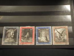 SAN MARINO - 1965 DANTE/QUADRI 4 VALORI - TIMBRATI/USED - Used Stamps