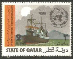 XW01-2883 Qatar Meteorology Bateau Ship Boat Schiff MH * Neuf - Clima & Meteorologia