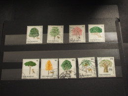 SAN MARINO - 1979 ALBERI ED ANIMALI 9 VALORI - TIMBRATI/USED - Gebraucht