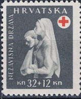 Kroatien Croatia Croatie - Rotes Kreuz (MiNr: 127) 1943 - Postfrisch ** MNH - Croatie