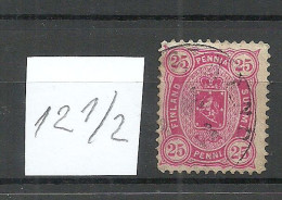 FINLAND FINNLAND 1882 Michel 17 B Y B O - Used Stamps