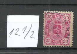 FINLAND FINNLAND 1882 Michel 17 B Y B O - Usati