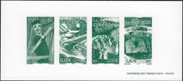 France 2003 Y&T 3562, 3563, 3565 Et 3566. Feuillet De Luxe. Guignol, La Crêpe, Le Camembert Et Le Foie Gras De Canard - Marionetten