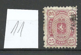 FINLAND FINNLAND 1879 Michel 17 A Y A O - Gebruikt