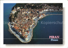 72439744 Piran Halbinsel Fliegeraufnahme Piran - Slovenia