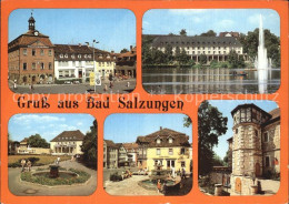 72406727 Bad Salzungen Rathaus Markt Kurhaus Burgsee Park Theater Goethepark Mar - Bad Salzungen