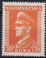 Kroatien Croatia Croatie - Präsident Pavelič (MiNr: 146) 1943 - Postfrisch ** MNH - Kroatien
