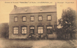 St Sébastien , Près Pornichet * Colonie De Vacances Sainte Anne De Nantes , Façade Nord * Enfants - Pornichet