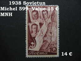 Russia Soviet 1938, Russland Soviet 1938, Russie Soviet 1938, Michel 599, Mi 599, MNH   [09] - Ungebraucht