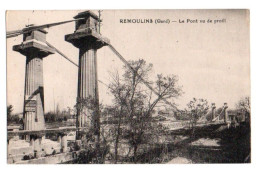 (30) 165, Remoulins, Cappeau, Le Pont Vu De Profil, état - Remoulins