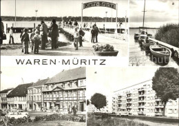 72405900 Waren Mueritz Kietz-Bruecke Mueritz Marktplatz Waren - Waren (Müritz)