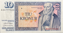 Iceland 10 Kronur, P-48 (1981) - A00777520 - Signature 38 - UNC - Island