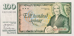 Iceland 100 Kronur, P-50 (1981) - Signature 52 - UNC - Iceland