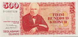 Iceland 500 Kronur, P-55 (L.1986) - UNC - Iceland