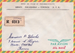 BENIN-1978-Lettre Recommandée En Franchise Postale De COTONOU Philatélie  Pour CHATOU-78 (France)..... Cachet - Bénin – Dahomey (1960-...)