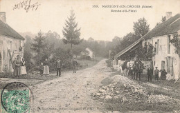 Marigny En Auxois * 1907 * écoute S'il Pleut * Quartier Village Hameau Lieu Dit * Villageois - Other & Unclassified