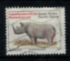 Afrique Du Sud - "Faune Indigène : Rhinocéros" - Oblitéré N° 813 De 1993 - Gebraucht