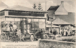 St Pardoux , Près De Theneuille * La Source * Attelage Automobile Ancienne Villageois * établissement - Autres & Non Classés