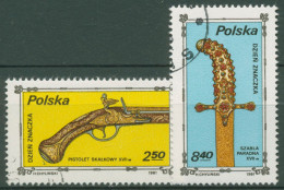 Polen 1981 Tag Der Briefmarke Alte Waffen 2769/70 Gestempelt - Gebraucht
