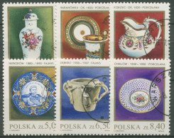 Polen 1981 Fayencen Keramik Porzellan 2739/44 Gestempelt - Gebraucht