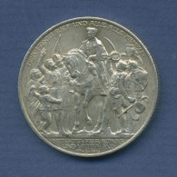 Preußen 2 Mark 1913 A, 100 Jahre Befreiungskriege, J 109 Vz (m6573) - 2, 3 & 5 Mark Argent