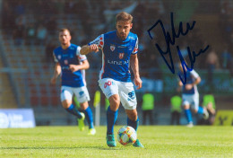 1) Autogramm Nikola Jelisic FC Blau-Weiß Linz 2019 BW Schweinfurt 05 Pipinsried Cloppenburg Planegg Krailling Türkgücü - Handtekening