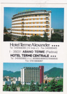 Calendarietto - Hotel Terme Alexander - Abano Terme - Anno 1991 - Petit Format : 1991-00