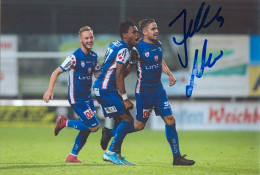 3) Autogramm Nikola Jelisic FC Blau-Weiß Linz 2019 BW Schweinfurt 05 Pipinsried Cloppenburg Planegg Krailling Türkgücü - Handtekening