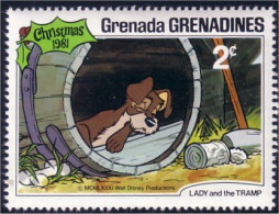 462 Grenada Disney Lady And The Tramp Belle Et Le Clochard MNH ** Neuf SC (GRG-48d) - Kino