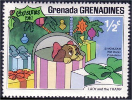 462 Grenada Disney Lady And The Tramp Belle Et Le Clochard MNH ** Neuf SC (GRG-46d) - Kino
