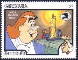 460 Grenada Disney Franklin Eclairage Bougie Candle Lighting MNH ** Neuf SC (GRE-98c) - Other & Unclassified