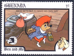 460 Grenada Disney Franklin Mouse Souris MNH ** Neuf SC (GRE-97d) - Rongeurs