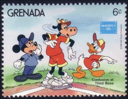 460 Grenada Disney Mickey Donald Clarabelle MNH ** Neuf SC (GRE-84d) - Esposizioni Filateliche