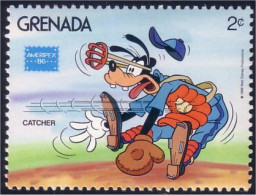 460 Grenada Disney Ameripex 86 Dingo Goofy MNH ** Neuf SC (GRE-80d) - Esposizioni Filateliche