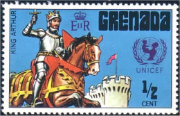 460 Grenada Unicef Roi Arthur MNH ** Neuf SC (GRE-4b) - UNICEF