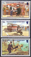 468 Guernsey Police Moto Motorcycle MNH ** Neuf SC (GUE-34b) - Polizei - Gendarmerie