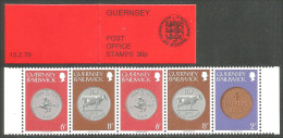 468 Guernsey Carnet Booklet Piece Monnaie Coin MNH ** Neuf SC (GUE-62) - Monnaies