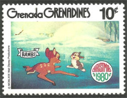 462 Grenada Disney Bambi Lapin Rabbit Hare Hase Conejo Coniglio Kaninchen MNH ** Neuf SC (GRG-84b) - Disney