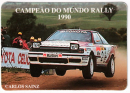 Calendarietto - Malboro - Campeao Do Mundo Rally - Anno 1991 - Petit Format : 1991-00