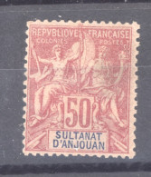Anjouan  :  Yv  11  * - Unused Stamps