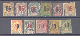 Anjouan  :  Yv  20-30  * - Unused Stamps