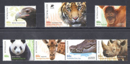 Australia 2012 Zoos  Set Of 7 MNH - - Nuovi