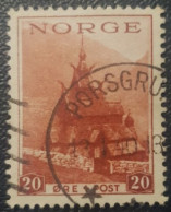 Norway Used Postmark Stamp 1938 Porsgrunn Cancel - Gebraucht