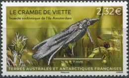 TAAF - 2024 - STAMP MNH ** - Crambus Viettellus - Ungebraucht